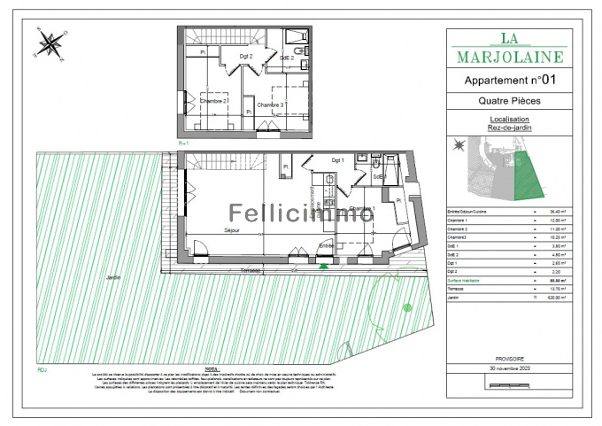 Offres de vente Appartements Mouans-Sartoux (06370)