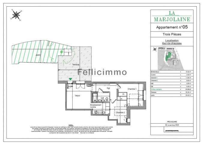 Offres de vente Appartements Mouans-Sartoux (06370)